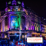 Inauguration des vitrines et décorations de Noël du BHV Marais 2024 avec Léna Mahfouf, Adriana Karembeu et Marc Lavoine -  A7C6115