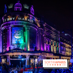 Inauguration des vitrines et décorations de Noël du BHV Marais 2024 avec Léna Mahfouf, Adriana Karembeu et Marc Lavoine -  A7C6122