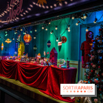 Inauguration des vitrines et décorations de Noël du BHV Marais 2024 avec Léna Mahfouf, Adriana Karembeu et Marc Lavoine -  A7C6167