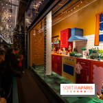 Inauguration des vitrines et décorations de Noël du BHV Marais 2024 avec Léna Mahfouf, Adriana Karembeu et Marc Lavoine -  A7C6184