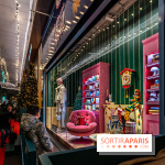 Inauguration des vitrines et décorations de Noël du BHV Marais 2024 avec Léna Mahfouf, Adriana Karembeu et Marc Lavoine -  A7C6187