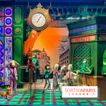 Les vitrines de Noël 2024 du Printemps Haussmann avec Juliette Binoche - image00001