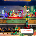 Les vitrines de Noël 2024 du Printemps Haussmann avec Juliette Binoche - image00009