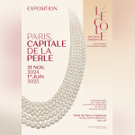 Une exposition de bijoux gratuite : rendez-vous sur les Grands Boulevards à L’École des Arts Joailliers Paris - Affiche Exposition   Paris, capitale de la perle HMA