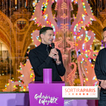 Les vitrines de Noël 2024 des Galeries Lafayette Haussmann avec Vianney et Kevin Germanier