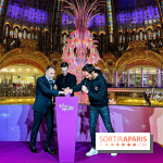 Les vitrines de Noël 2024 des Galeries Lafayette Haussmann avec Vianney et Kevin Germanier