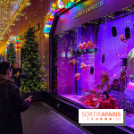 Les vitrines de Noël 2024 des Galeries Lafayette Haussmann avec Vianney et Kevin Germanier