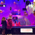 Les vitrines de Noël 2024 des Galeries Lafayette Haussmann avec Vianney et Kevin Germanier