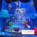 Les vitrines de Noël 2024 des Galeries Lafayette Haussmann avec Vianney et Kevin Germanier