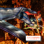 Jurassique en voir d'illumination, le parcours de lumières du jardin d'acclimatation 2024, les photos  -  A7C6982