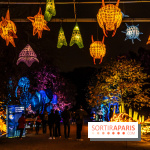 Jurassique en voir d'illumination, le parcours de lumières du jardin d'acclimatation 2024, les photos  -  A7C7010