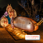 Jurassique en voir d'illumination, le parcours de lumières du jardin d'acclimatation 2024, les photos  -  A7C7022