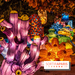 Jurassique en voir d'illumination, le parcours de lumières du jardin d'acclimatation 2024, les photos  -  A7C7028