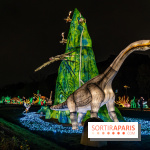 Jurassique en voir d'illumination, le parcours de lumières du jardin d'acclimatation 2024, les photos  -  A7C7046