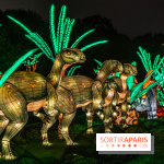 Jurassique en voir d'illumination, le parcours de lumières du jardin d'acclimatation 2024, les photos  -  A7C7054