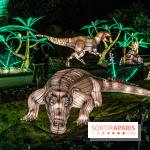 Jurassique en voir d'illumination, le parcours de lumières du jardin d'acclimatation 2024, les photos  -  A7C7087