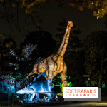 Jurassique en voir d'illumination, le parcours de lumières du jardin d'acclimatation 2024, les photos  -  A7C7107