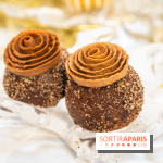 La bûche de Noël Hespéridée du Peninsula Paris 2024 et galette des rois 2025 -  A7C2257