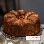 La bûche de Noël Triton du Shangri La Paris 2024 par Maxence Barbot et sa galette des rois 2025 - photos