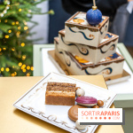 La bûche coffrets de Noël en trompe l'œil de Ladurée 2024 par Julien Alvarez et les créations de fête -  A7C2287