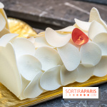 La bûche coffrets de Noël en trompe l'œil de Ladurée 2024 par Julien Alvarez et les créations de fête -  A7C2310