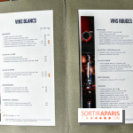 Bo Ranch, le restaurant - bar, site événementiel et lieu de compétition de Reining - carte des vins