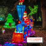 L'Odyssée Lumineuse 2024, le parcours de lumières au Parc Floral - les photos - Père Noël