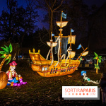 L'Odyssée Lumineuse 2024, le parcours de lumières au Parc Floral - les photos -  pirates
