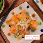 Jinchan Yokocho - Tranches de saumon frites