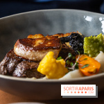 La Table du Château à Dampierre-en-Yvelines, le restaurant face au château - nos photos -  Cœur de filet de bœuf Charolais Label Rouge, foie gras chaud, sauce Madère