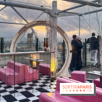 Bulle de rêves : la terrasse d'hiver du restaurant George au sommet du Centre Pompidou