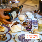 Le tea time de Noël du Crillon 2024 par Matthieu Carlin