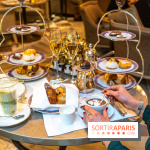 Le tea time de Noël du Crillon 2024 par Matthieu Carlin