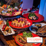 Pink Koï Paris - restaurant japonais -  table 