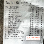 Pink Koï Paris - restaurant japonais - Note 