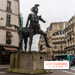 Le Centaure de César à Paris et sa statue de la Liberté miniature -  A7C0241