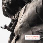 Le Centaure de César à Paris et sa statue de la Liberté miniature -  A7C0244