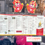 Pho Bida, le restaurant vietnamien  - carte-menu