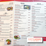 Pho Bida, le restaurant vietnamien  - carte-menu