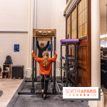 Climbing District Sèvres-Lecourbe, la salle d'escalade dans l'ancienne église Sainte-Rita dans le 15e -  A7C2051
