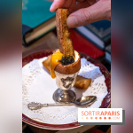 Le Bistro des Livres, le restaurant français pour les amoureux des bouquins -  oeuf à la coque