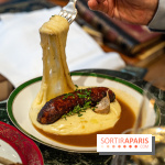 Le Bistro des Livres, le restaurant français pour les amoureux des bouquins -  saucisse purée aligoté 
