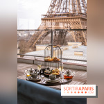 Le tea time éphémère face à la Tour Eiffel au Pullman