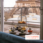 Le tea time éphémère face à la Tour Eiffel au Pullman
