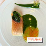 Le Pergolèse - Omble chevalier, ail des ours