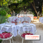 Terrasse de l'Hôtel Particulier, le jardin verdoyant au cœur de Montmartre - photo