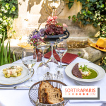 Terrasse de l'Hôtel Particulier, le jardin verdoyant au cœur de Montmartre - photo