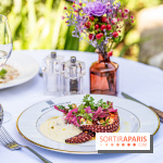Terrasse de l'Hôtel Particulier, le jardin verdoyant au cœur de Montmartre - photo