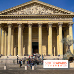 Exposition en plein air des œuvres monumentales d'Andrea Roggi, quartier Faubourg Saint-Honoré