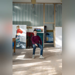 Ventsislav Yankoff - 12 Radoil Serafimov in his Studio CJC Center